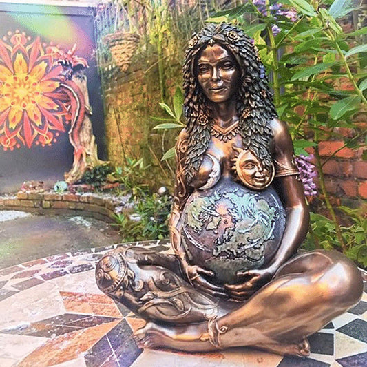 Mère Terre Art Statue Déesse Statue