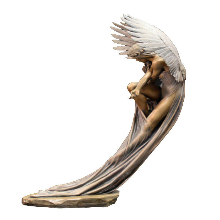 Redemption Angel Sculpture Resin Redemption Angel Creative Sculpture