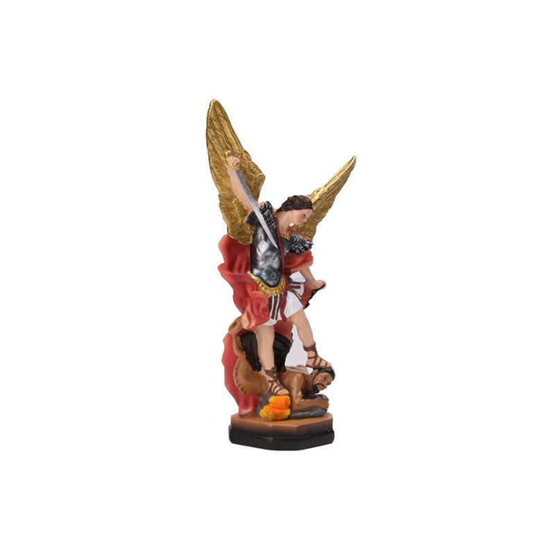 Enseigner Notre Dame Petit Ange Décoration 29cm Résine Artisanat