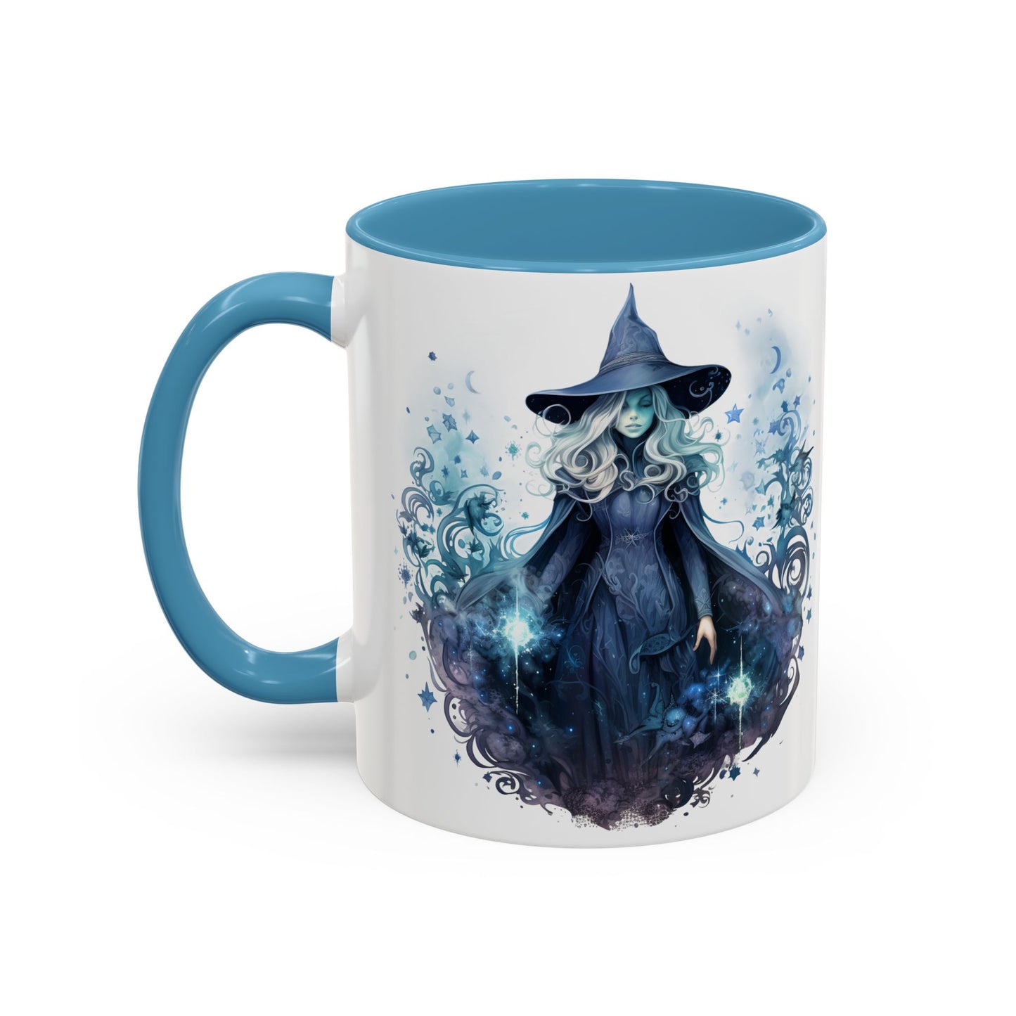 Witchy Accent Coffee Mug | Magical Coffee Cup, Halloween Decor, Gift for Witches, Enchanted Kitchenware, Mystical Mug