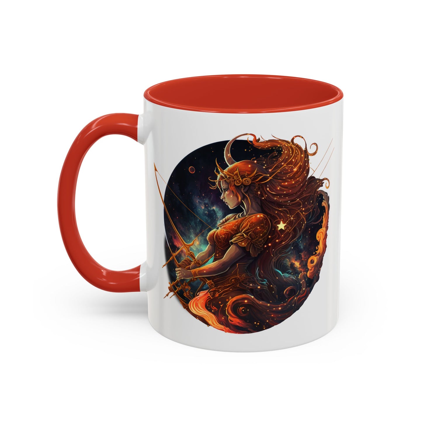 Celestial Goddess Coffee Mug | 11oz & 15oz | Mystical Gift for Coffee Lovers | Astrology Decor | Bohemian Kitchenware | Unique Art Mug