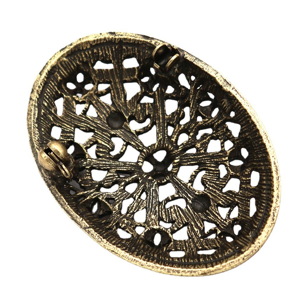 Broche vintage en métal Viking Série VIKING FORCE