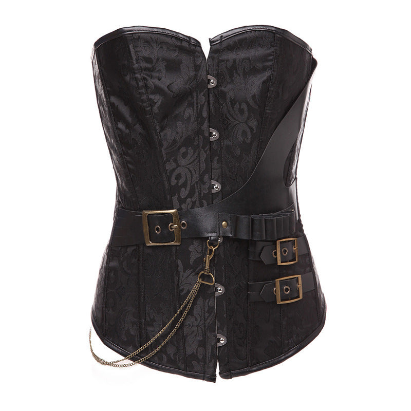 European And American Steampunk Retro Corset