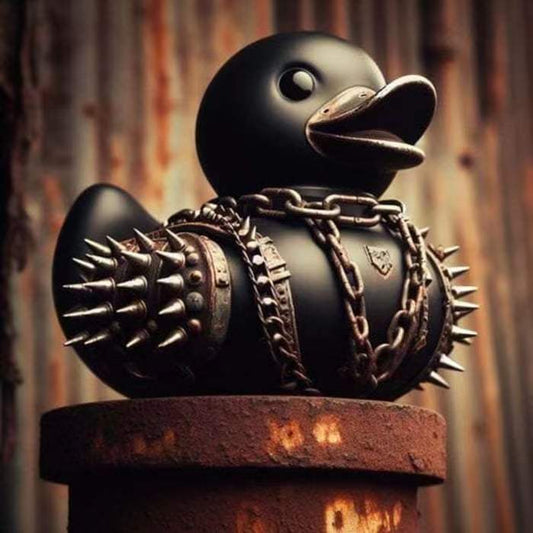 Satan Punk Duck Death Rock Gothic Girl