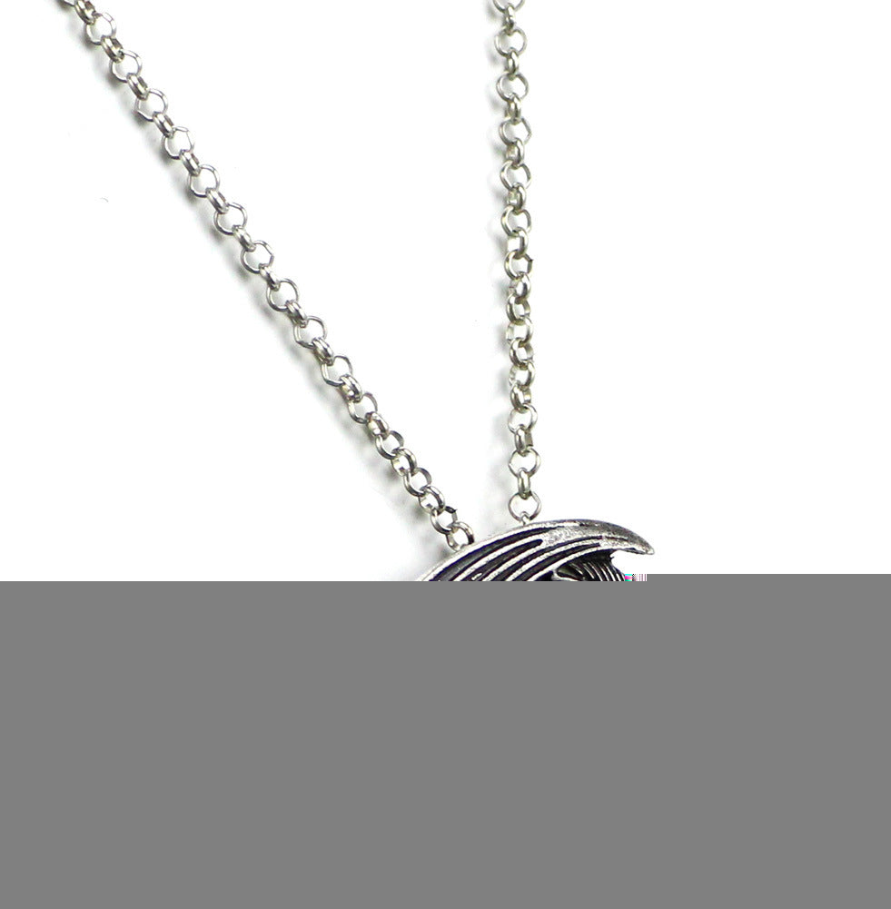 Dragon wing necklace