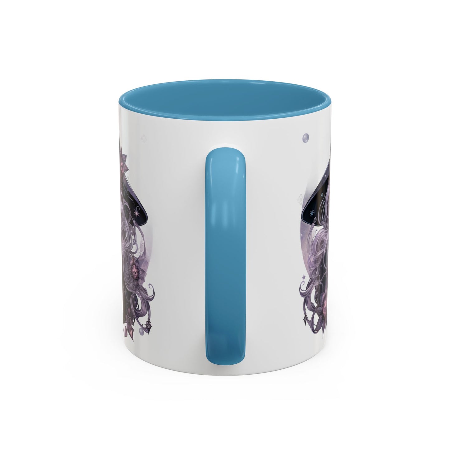 Mystical Witch Coffee Mug - Enchanting Floral Design, Black Accents, Perfect for Coffee Lovers, Gift for Witchcraft Enthusiasts, Ideal [...]