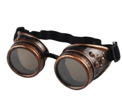 Soudage Cyber Punk Vintage lunettes de Soleil Rétro Gothique Steampunk Lunettes Lunettes Hommes Lunettes de Soleil En Plastique Adulte Cosplay Lunettes