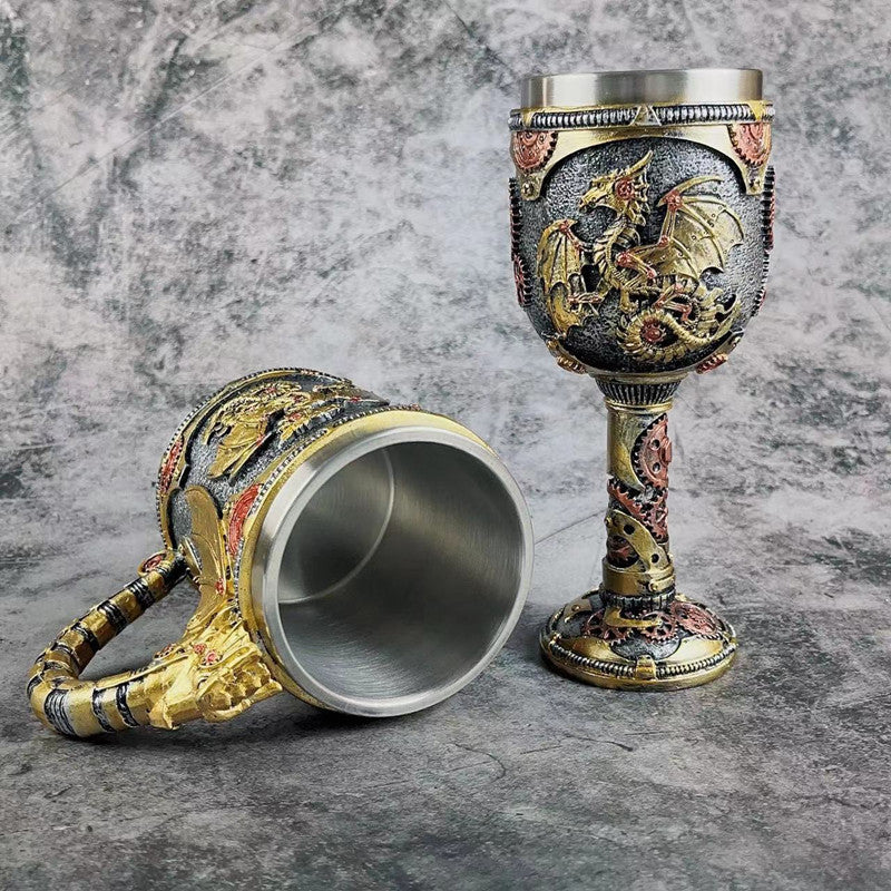 Personalized Creative Mechanical Pterosaur Goblet