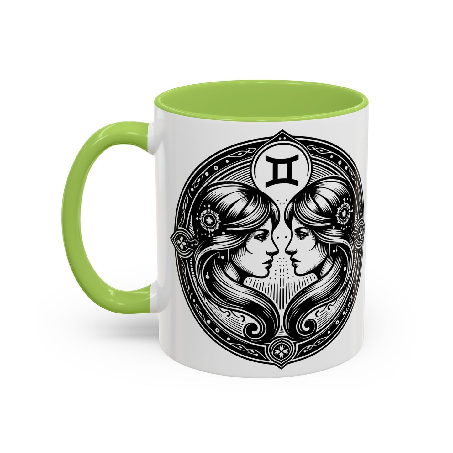 Zodiac Coffee Mug with Gemini Design, Astrology Gift Mug, Horoscope Coffee Cup, Unique Home Decor, Personalized Zodiac Mug