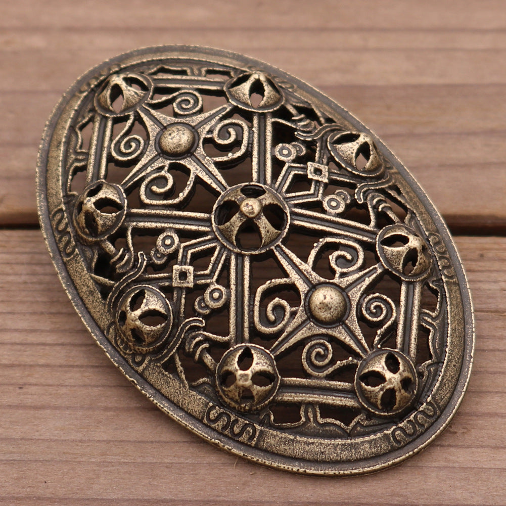 Broche vintage en métal Viking Série VIKING FORCE