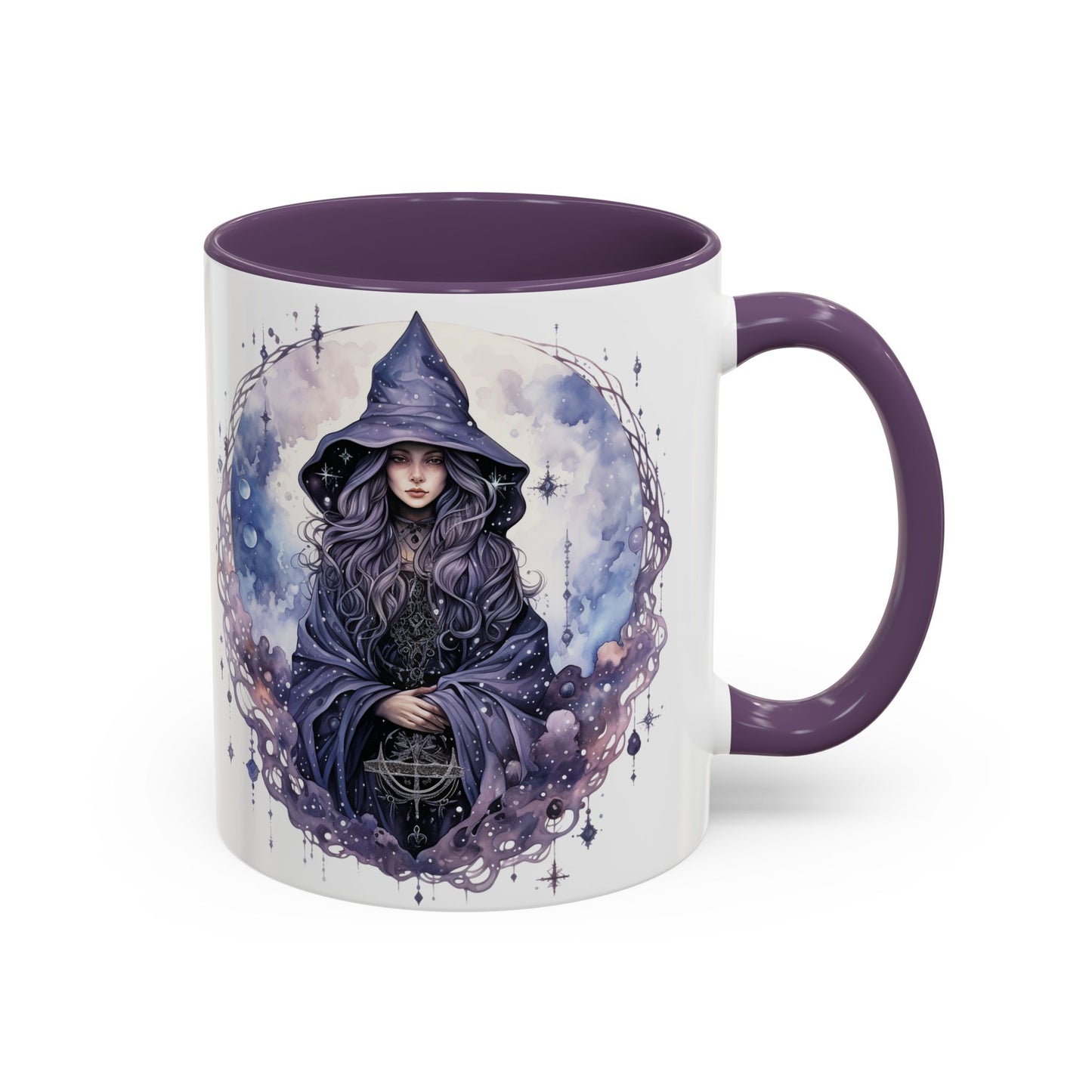 Mystical Witch Coffee Mug | Enchanted Gift for Tea Lovers, Halloween Decor, Witchcraft Lover, Celestial Home Decor, Unique Magic Mug