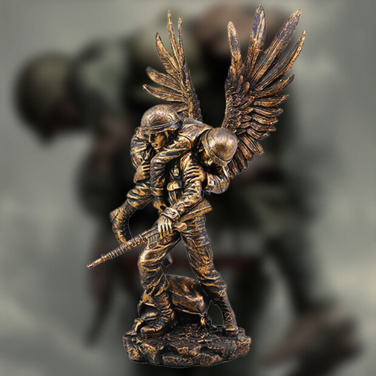 Staircase Angel Resin Craft Ornament Garden Statue