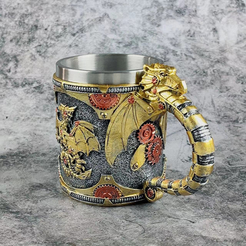 Personalized Creative Mechanical Pterosaur Goblet