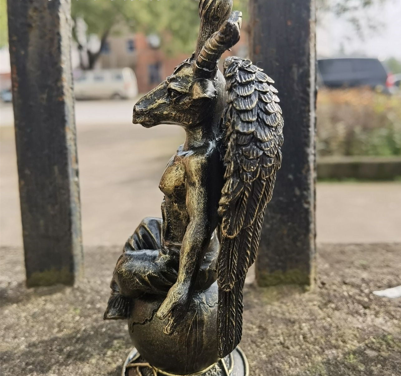 Zen Magic Goat Resin Crafts Home Ornament