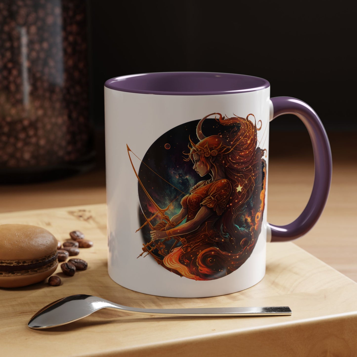 Celestial Goddess Coffee Mug | 11oz & 15oz | Mystical Gift for Coffee Lovers | Astrology Decor | Bohemian Kitchenware | Unique Art Mug