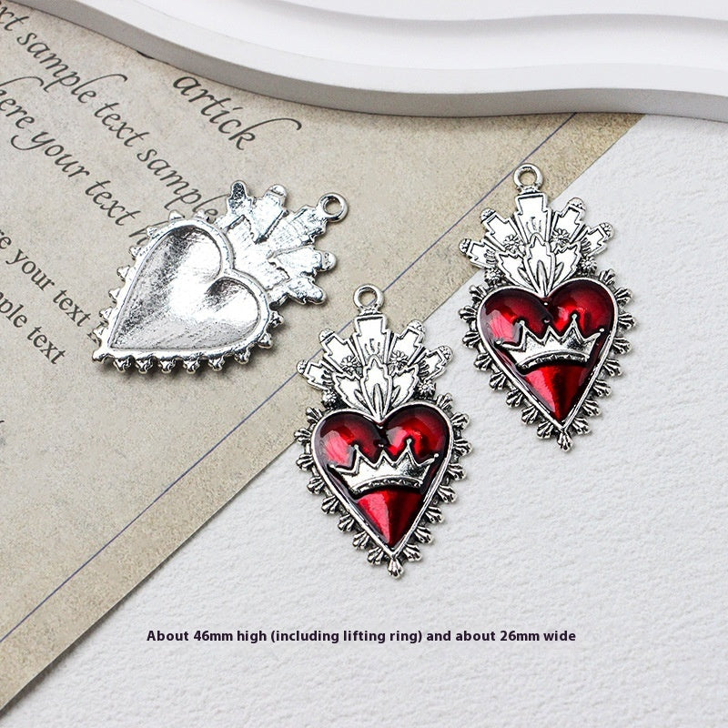 Gothic Girl Cross Love DIY Handmade Necklace Bracelet Earring Ornament Accessories