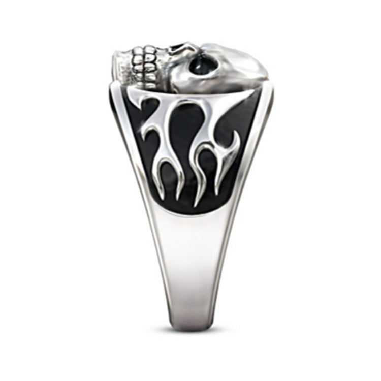 Bague pour hommes Punk Rock de style gothique