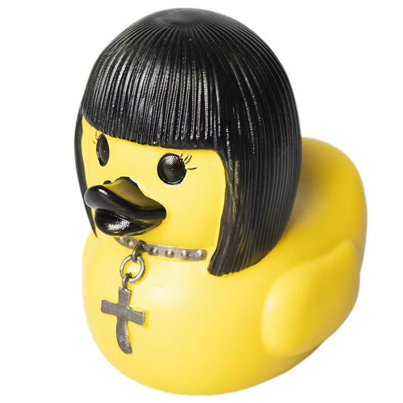 Satan Punk Duck Death Rock Gothic Girl