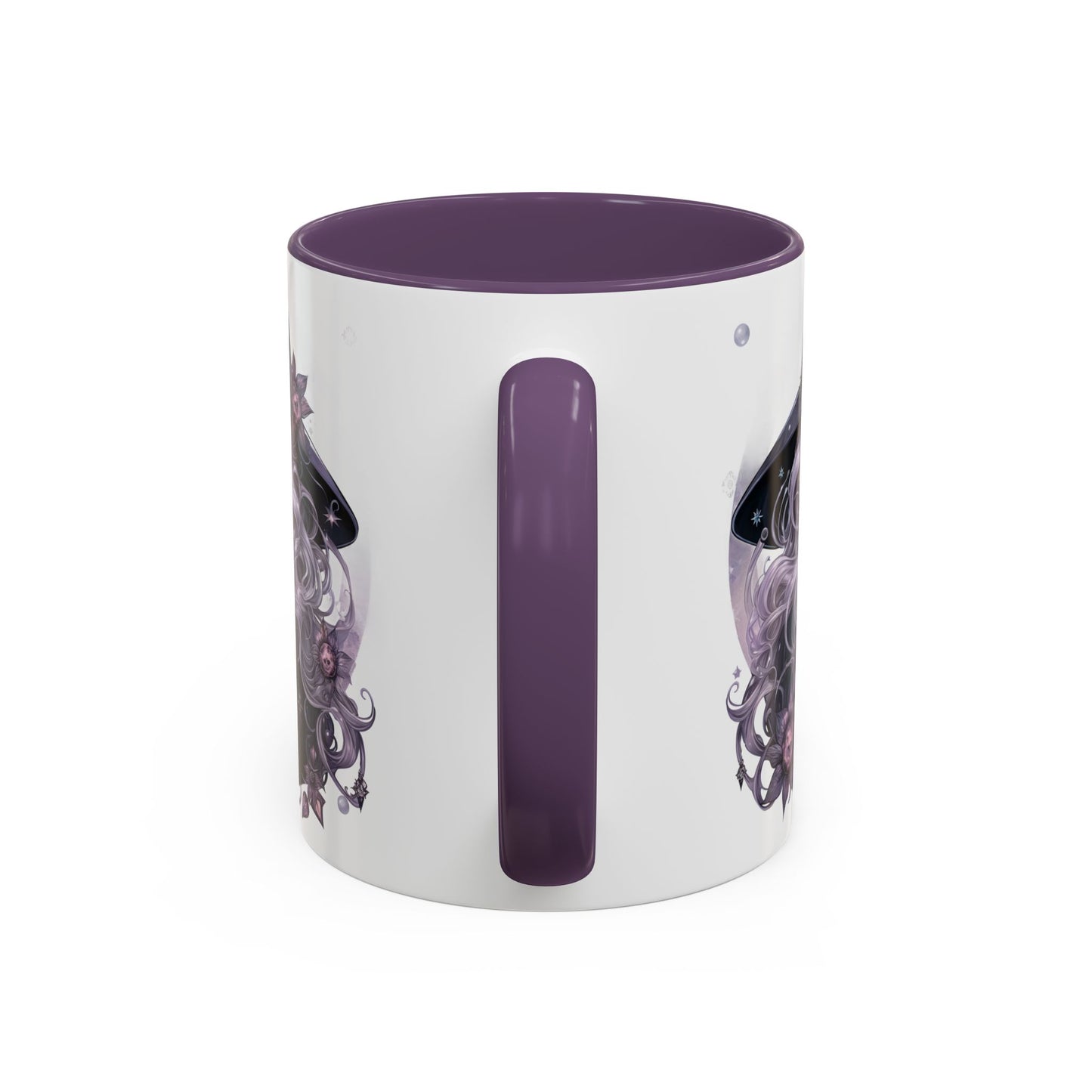 Mystical Witch Coffee Mug - Enchanting Floral Design, Black Accents, Perfect for Coffee Lovers, Gift for Witchcraft Enthusiasts, Ideal [...]