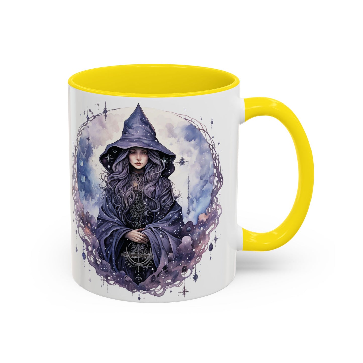 Mystical Witch Coffee Mug | Enchanted Gift for Tea Lovers, Halloween Decor, Witchcraft Lover, Celestial Home Decor, Unique Magic Mug