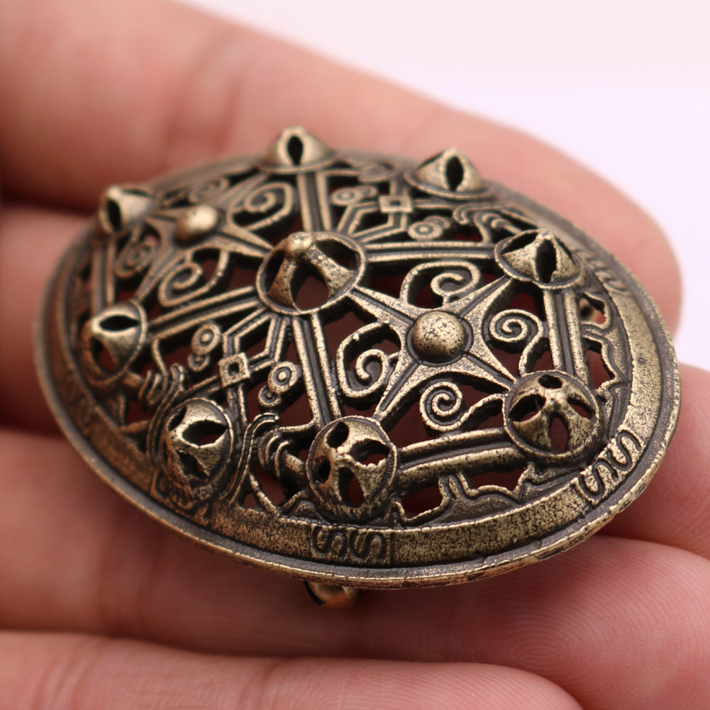 Broche vintage en métal Viking Série VIKING FORCE