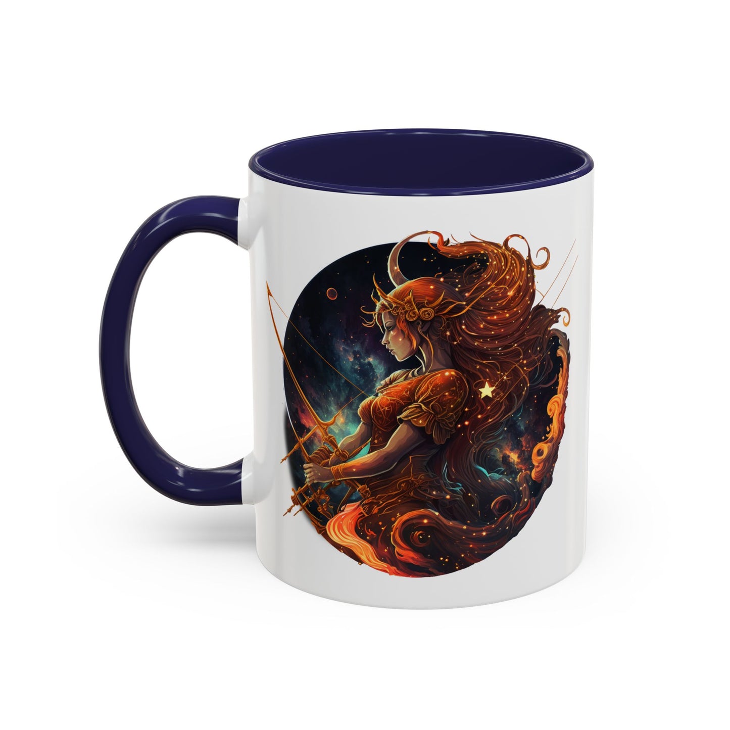 Celestial Goddess Coffee Mug | 11oz & 15oz | Mystical Gift for Coffee Lovers | Astrology Decor | Bohemian Kitchenware | Unique Art Mug
