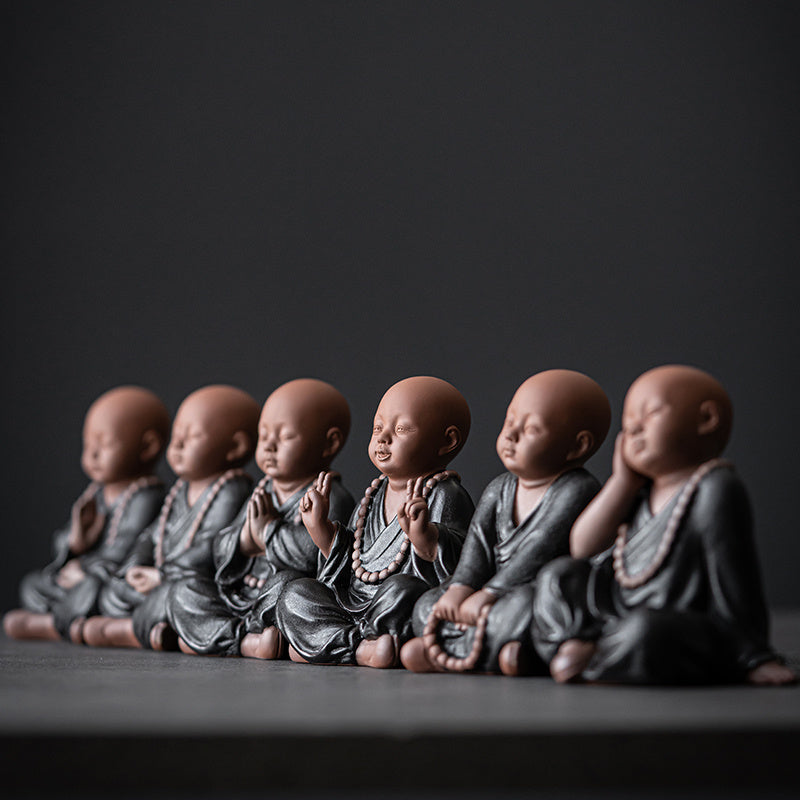 Zisha Zen Little Monk Tea Pet