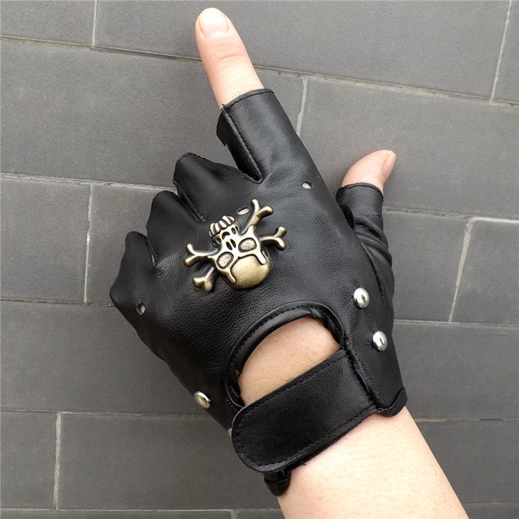 Steampunk Pirate Gants PU En Cuir Gothique Médiévale Cosplay