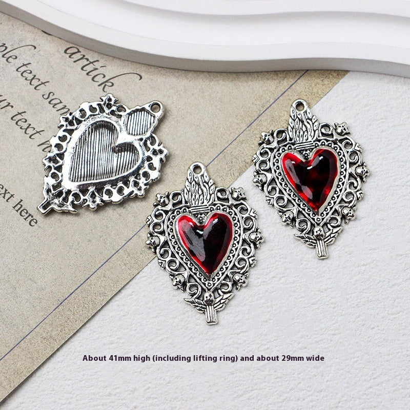 Gothic Girl Cross Love DIY Handmade Necklace Bracelet Earring Ornament Accessories