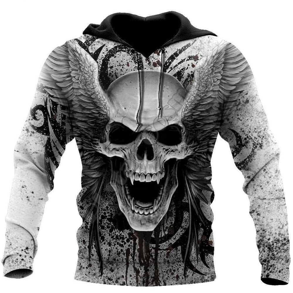 Fashion 3D Sweatshirt Men's Cool Viking Print