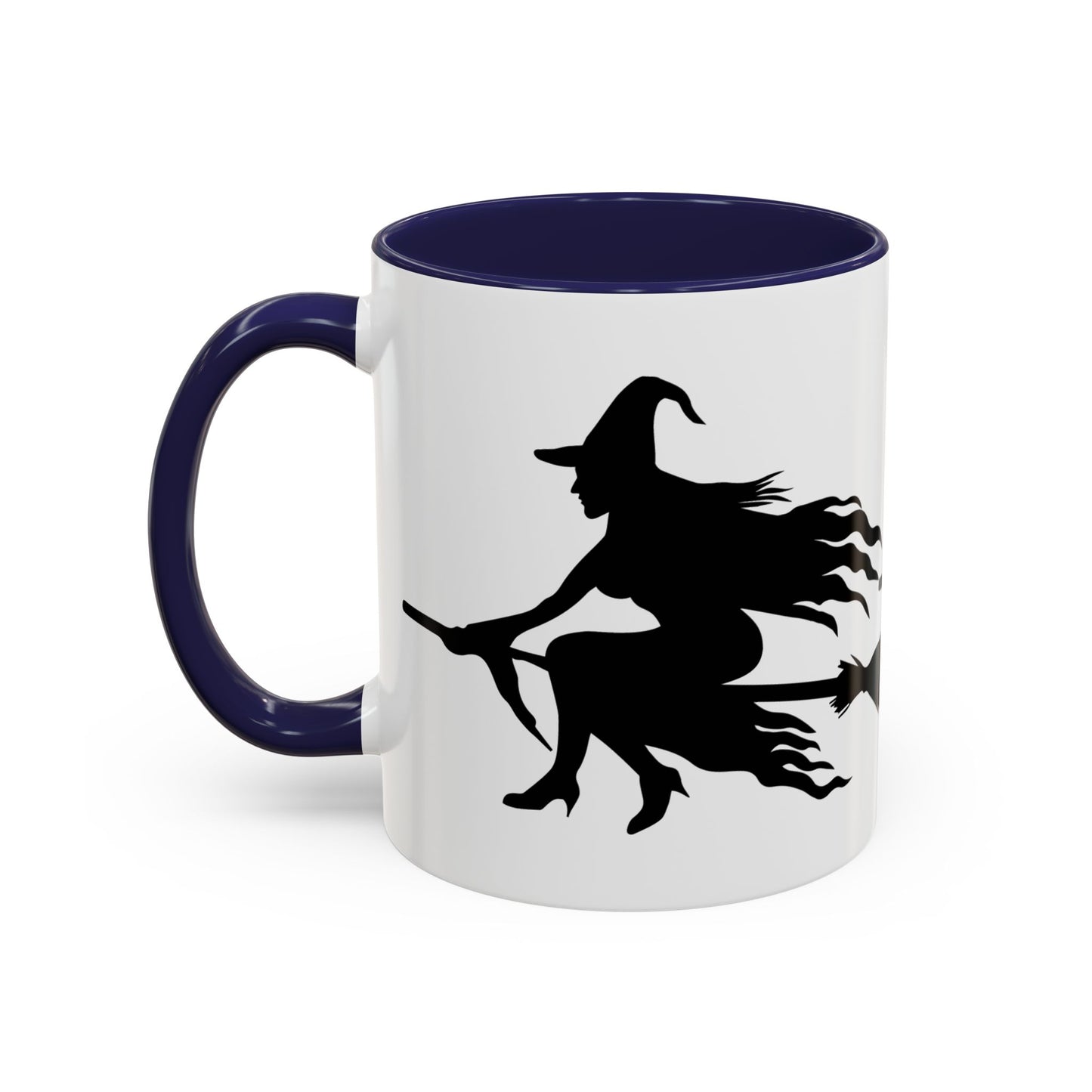 Witchy Accent Coffee Mug - Perfect for Halloween, Witch Enthusiasts, Cozy Nights, Themed Parties, Gift for Her, Magic Lovers