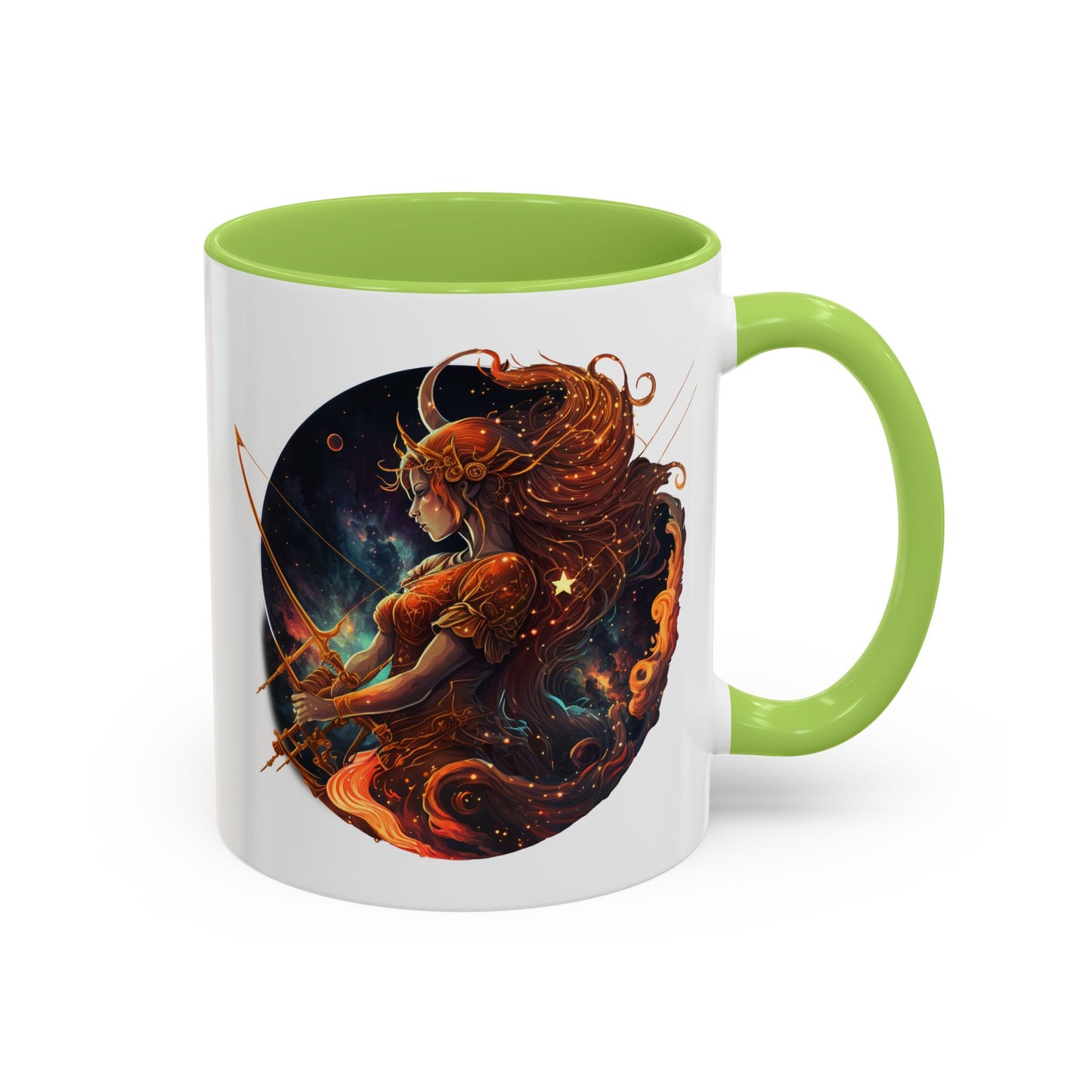 Celestial Goddess Coffee Mug | 11oz & 15oz | Mystical Gift for Coffee Lovers | Astrology Decor | Bohemian Kitchenware | Unique Art Mug
