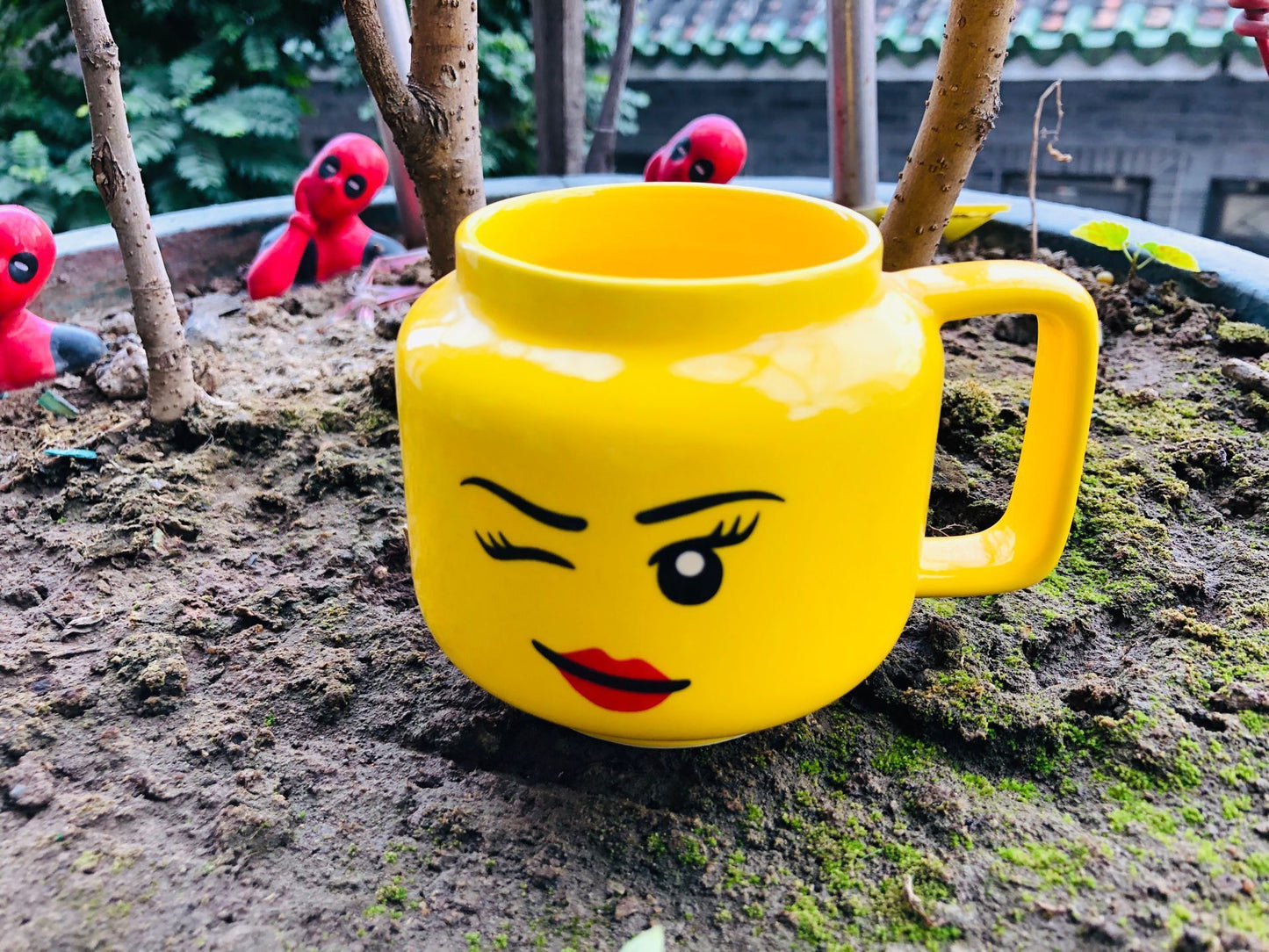 Tasse en céramique pratique pour enfants