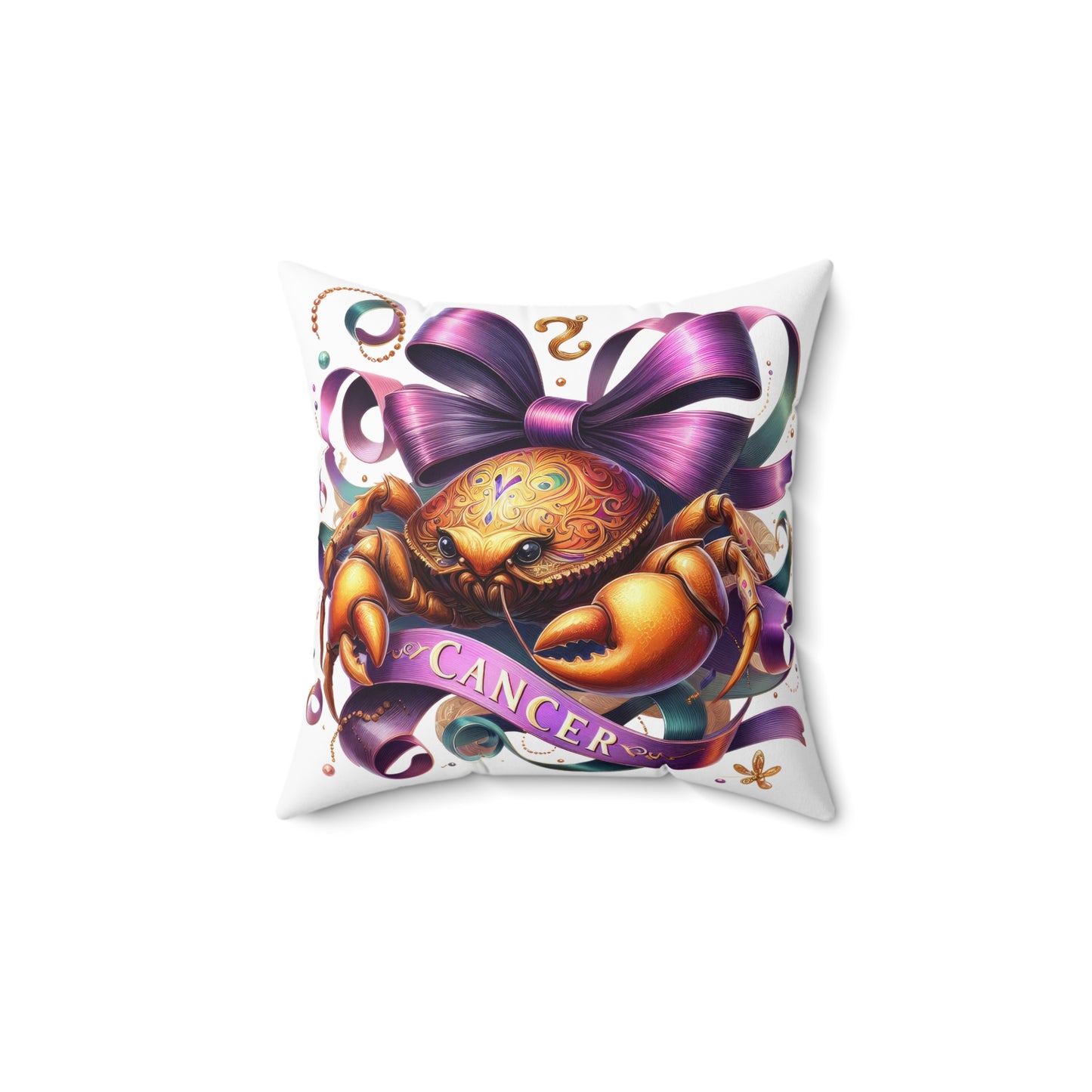 Spun Polyester Square Pillow