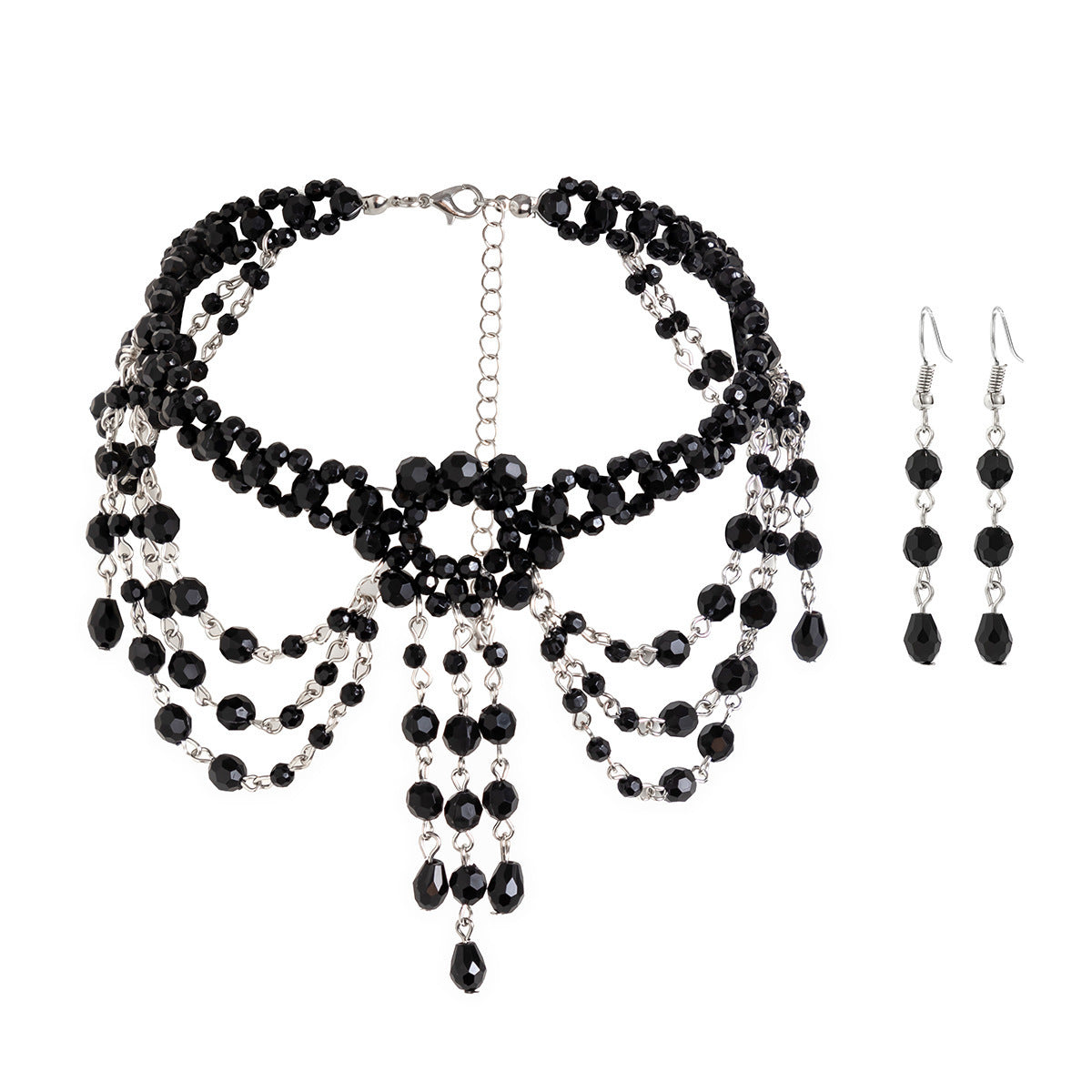 Tissage en cristal de perles gothiques