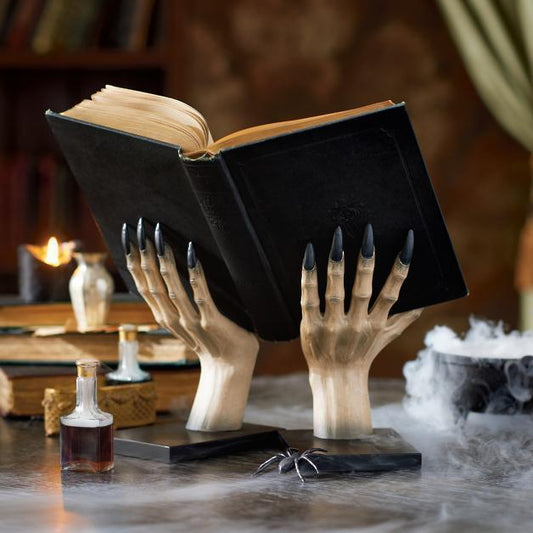 Halloween Sorcière Résine Main Étagère Ornements