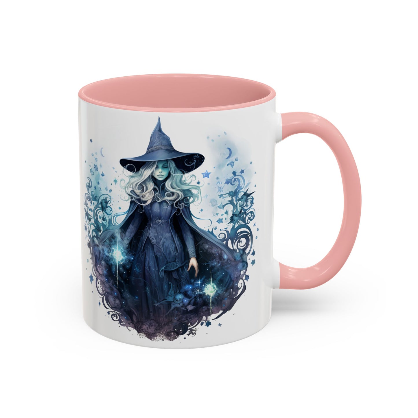 Witchy Accent Coffee Mug | Magical Coffee Cup, Halloween Decor, Gift for Witches, Enchanted Kitchenware, Mystical Mug