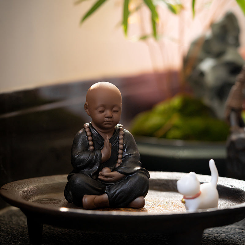 Zisha Zen Little Monk Tea Pet