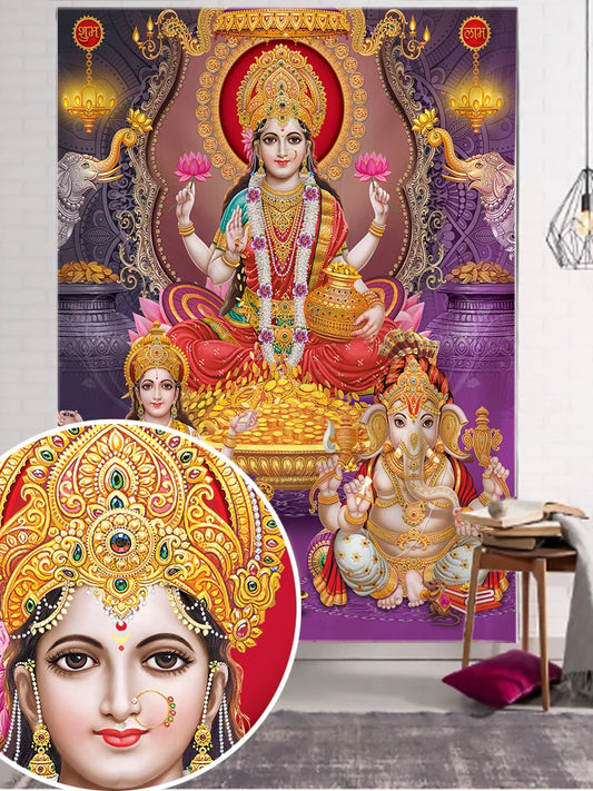 Tapisserie murale d'éléphant avec impression 3D, style bohème, Hippie, Mandala, salon, Art, décoration de la maison