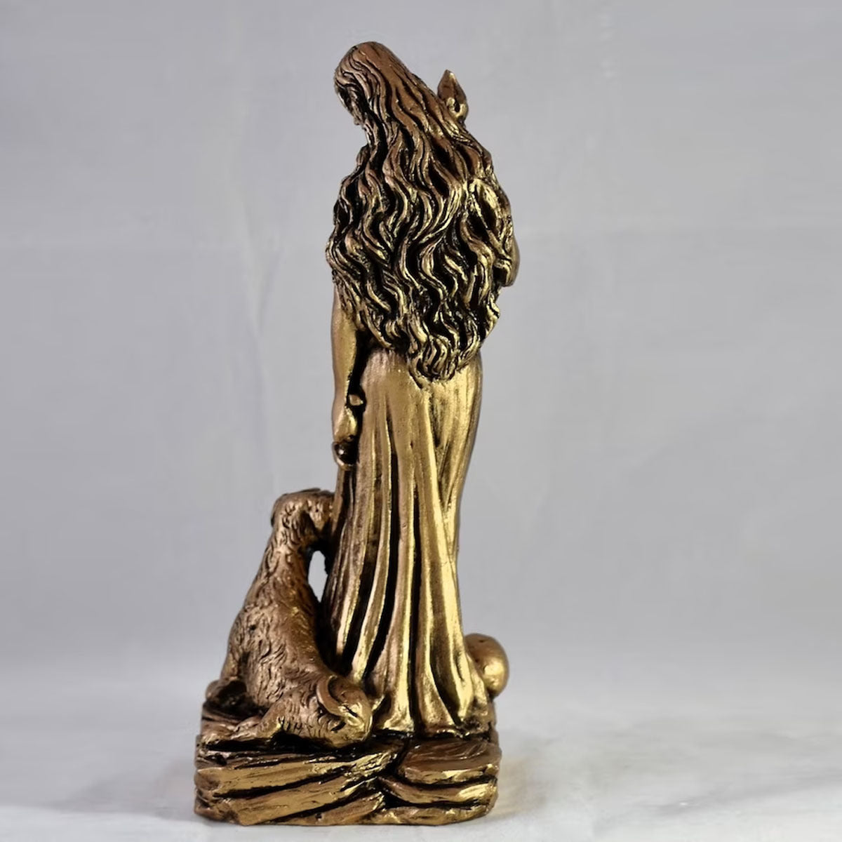 Golden Magic Witch Goddess Statue Ornaments