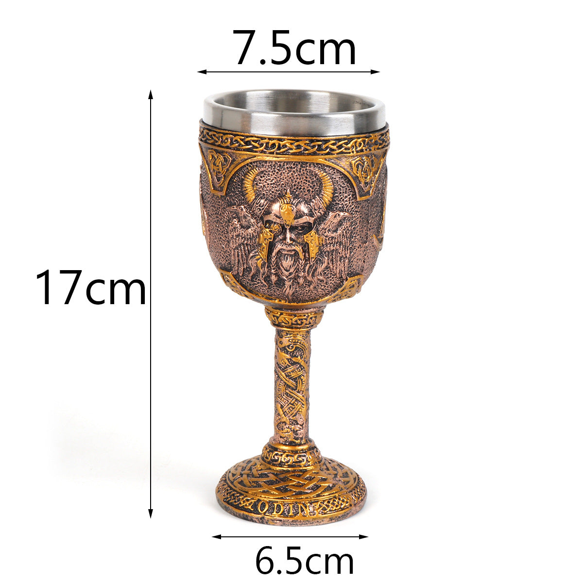 Nordic Myth Retro Stainless Steel Goblet