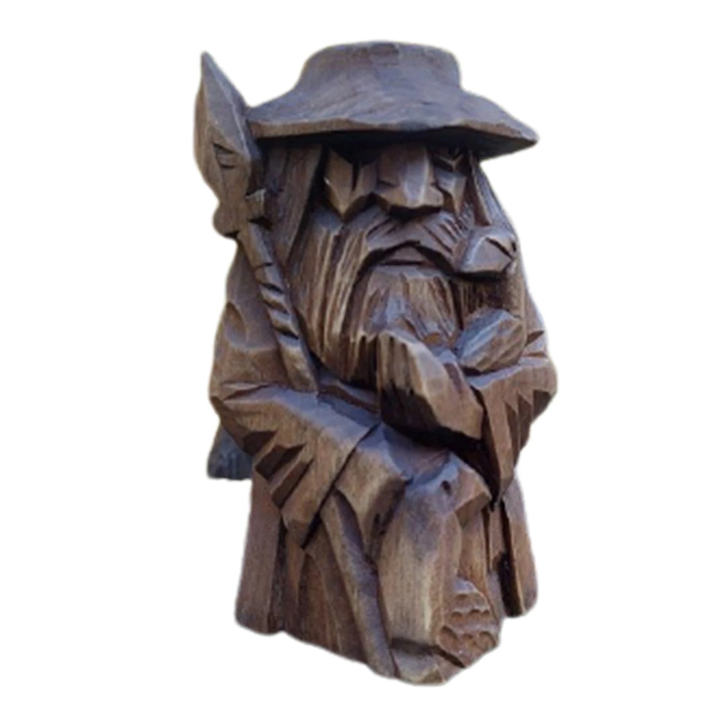 Odin FlorVor-Statue Pprédéterminée Nordique Personnalisée, Artisanat en Résine, Ornement de Bureau, Objets Miniatures