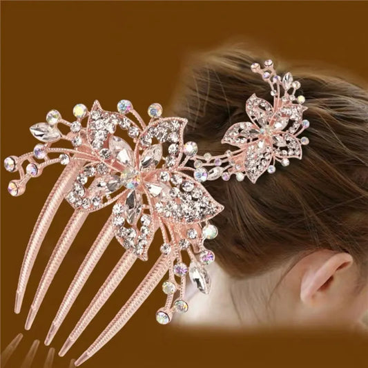 Peignes à cheveux en biscuits pour patients féminins, pinces à cheveux, accessoires de mariage, épingle à cheveux, cordon de mariée, diadème, bijoux