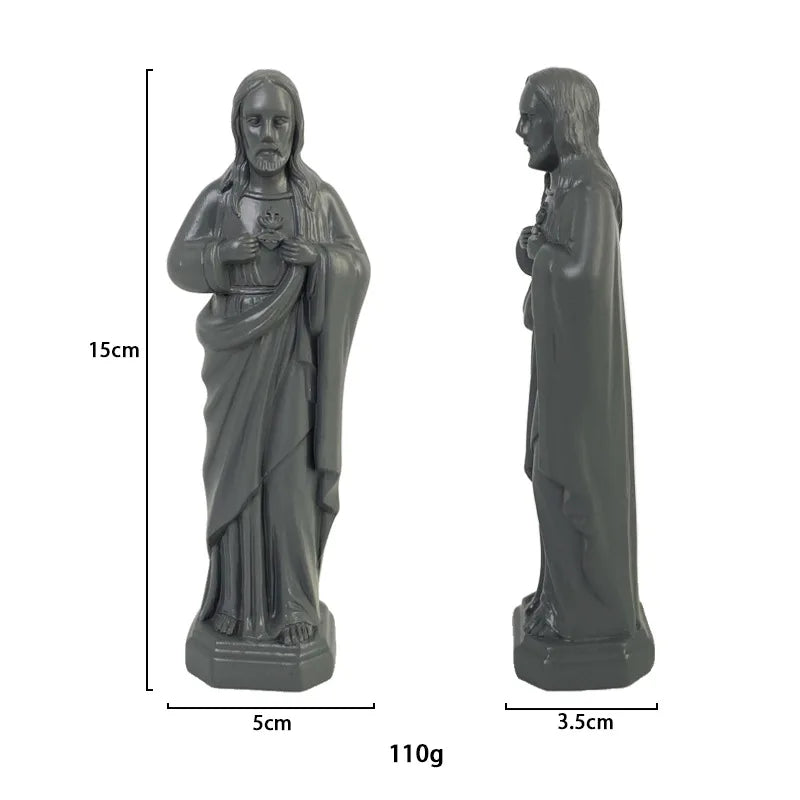 Joseph Christ le rédempteur Statue jésus Figurine résine Christ Figure chrétien catholique décoration religieuse maison bureau artisanat