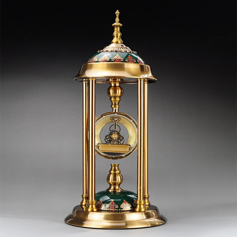 Horloges de Table rétro en métal, salon, chambre à coucher, chevet, bureau, Design silencieux, décoration de maison, cadeaux créatifs de luxe modernes