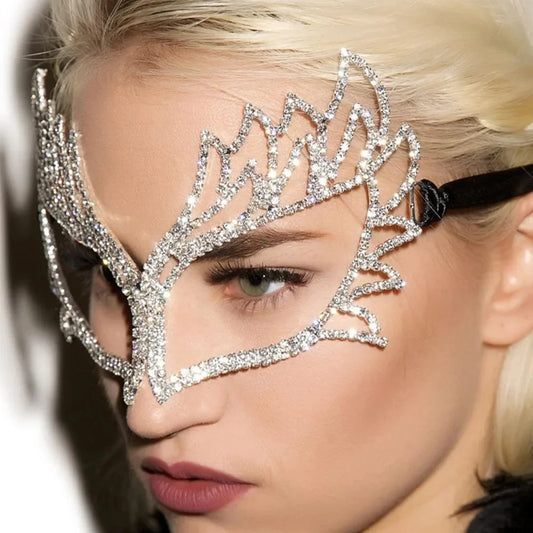 Bijoux de visage d'ange pour femmes, accessoires pour les yeux assortis, décorations de mardi gras, tendance élégante