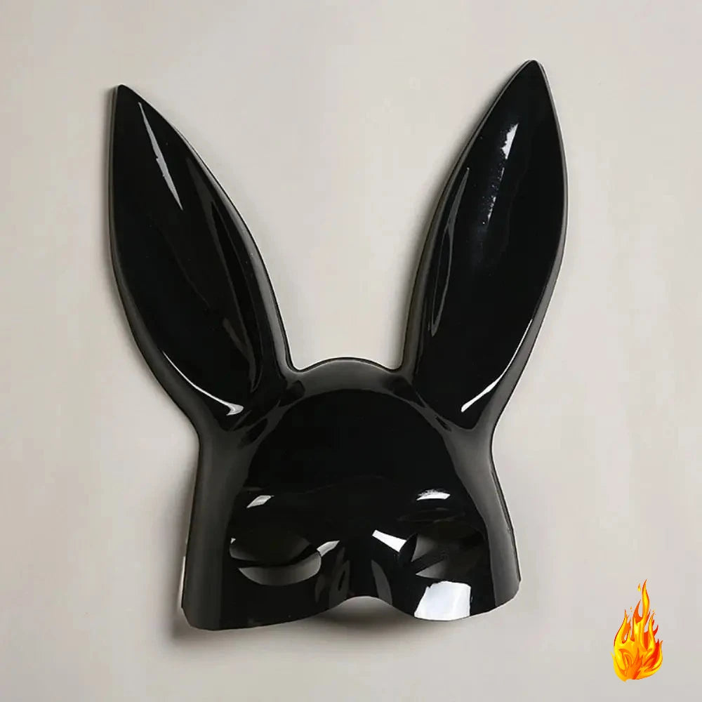 Bar KTV boîte de nuit décoration de fête Halloween princesse lapin goût Playboy lapin en peluche masque oreilles Bondage masque cadeau de noël