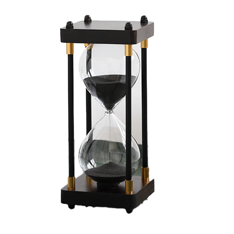 YWDZ- sablier rétro de luxe 30 minutes- sablier élégant pour le bureau, l'étude et la décoration de la maison, parfait comme cadeau de décompression