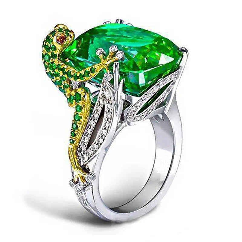 Bagues Araignée Uniques pour Femmes avec Cristaux CZ Brillants et Pierres Animales – Accessoires Cadeaux Raffinés