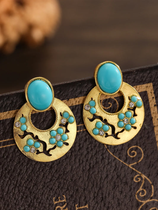 Boucles d'oreilles pendentif style bohème vintage pour femmes, accessoires de bijoux, nouveau, 430